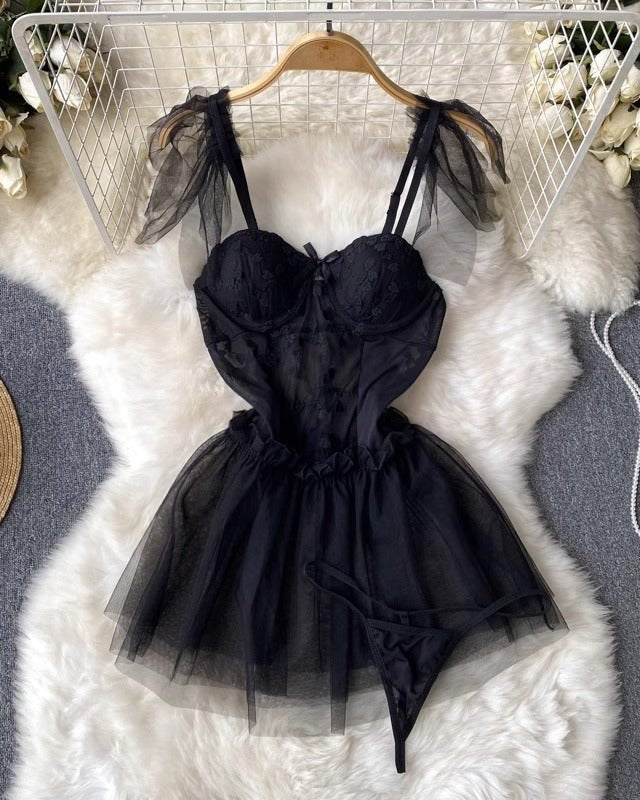 Take Control Corset Lace Lingerie Set
