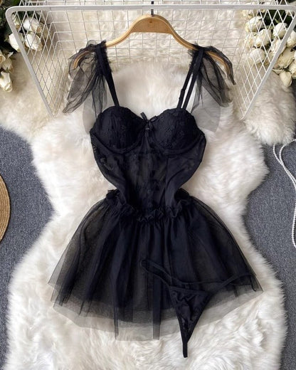Take Control Corset Lace Lingerie Set