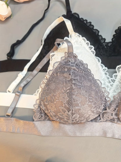 Pack of 6 Women’s Lace Lingerie Set