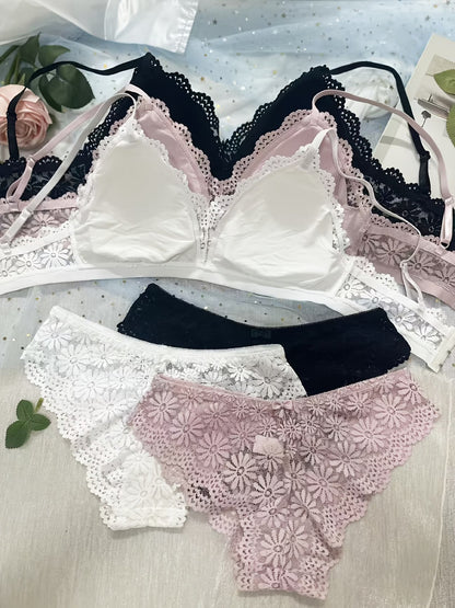 Pack of 6 Women’s Lace Lingerie Set
