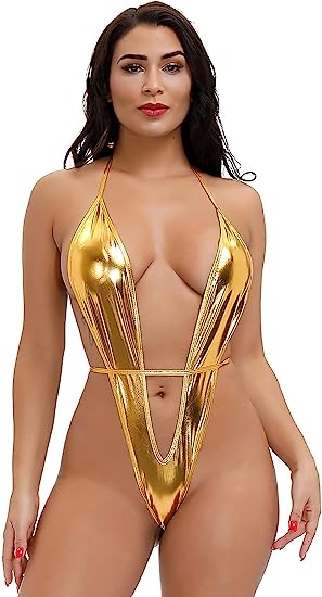 Dazzling Metallica Golden Shine teddy Dress