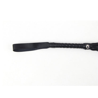 Black Leather Whip Tease Play Adult Couple
