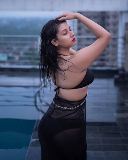 Hotter Than Ever Cutout Long Satin Lingerie