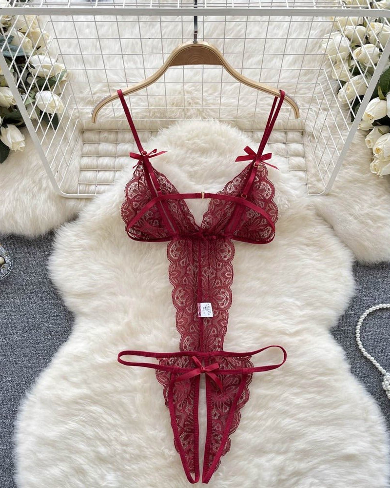 Twilight Charm Lace Teddy Lingerie