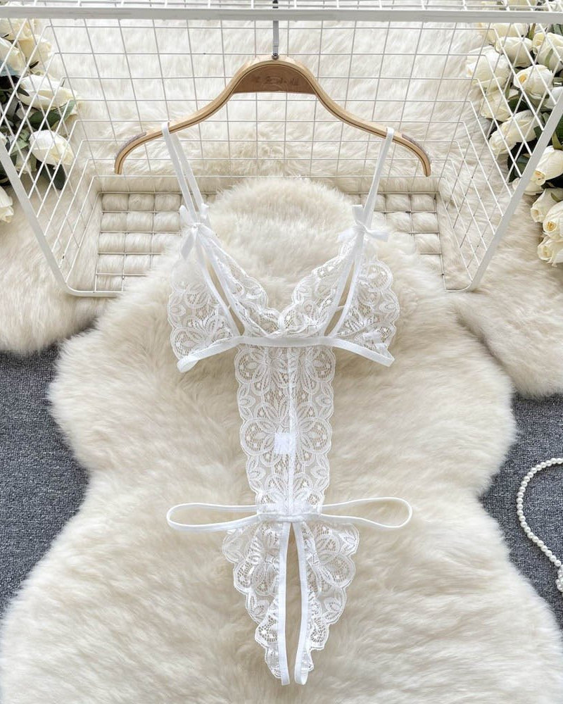 Twilight Charm Lace Teddy Lingerie