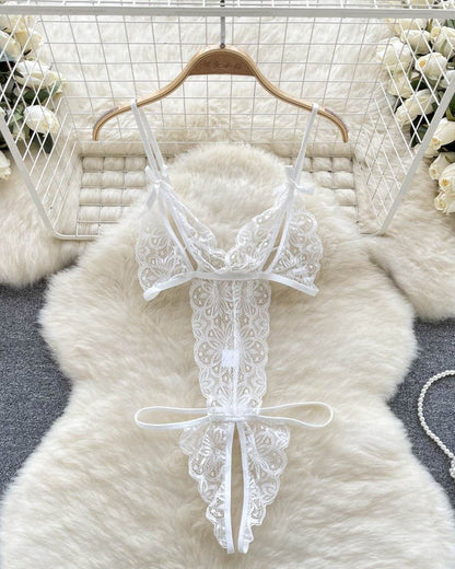 Twilight Charm Lace Teddy Lingerie