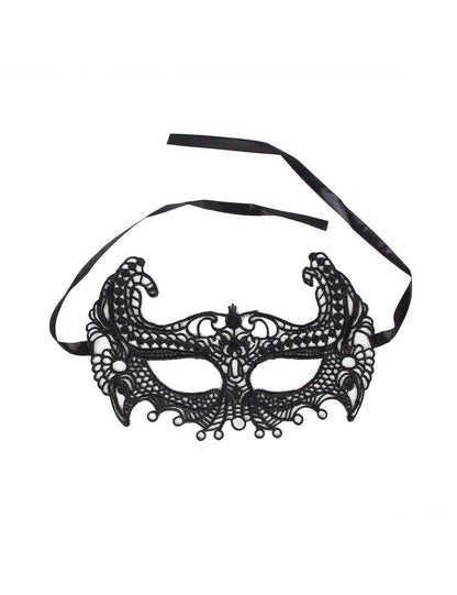 Enchanting Black Lace eye mask