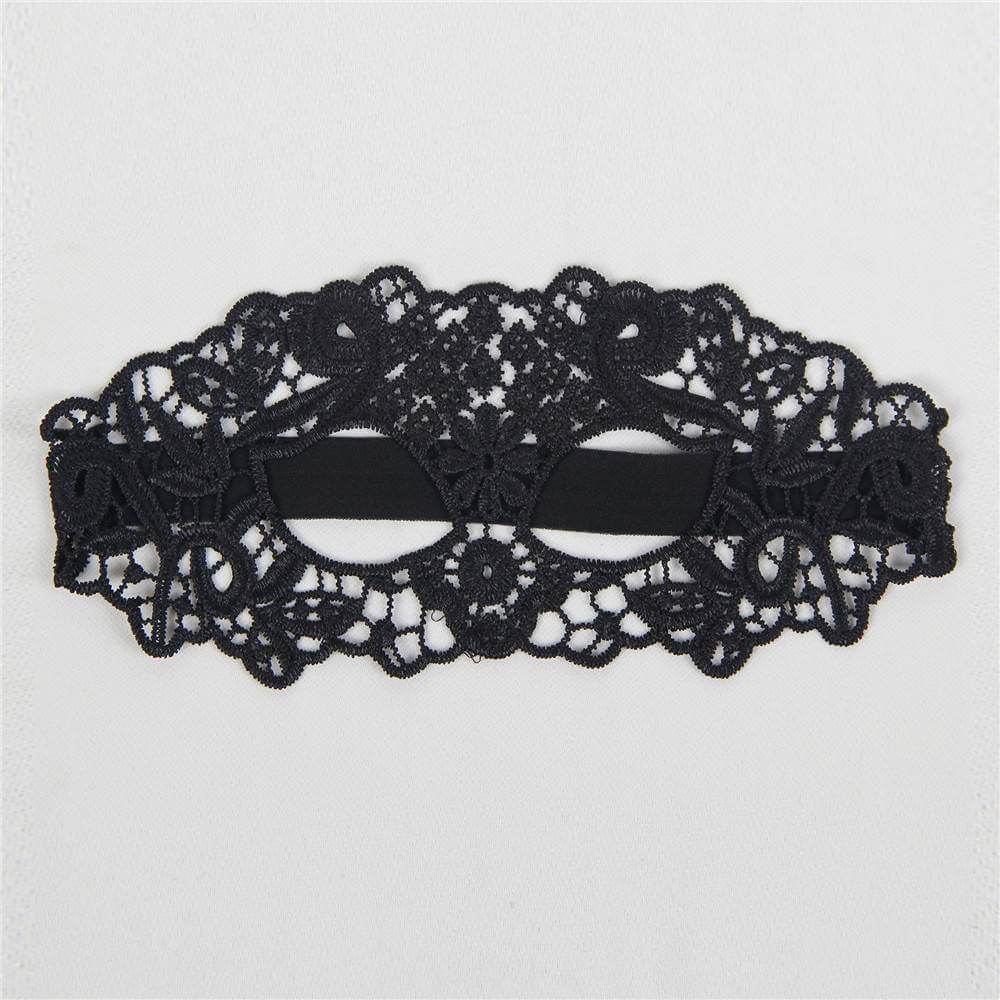 Lace Eye Mask - Black