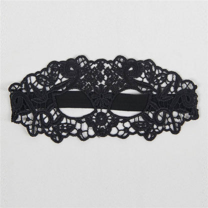 Lace Eye Mask - Black