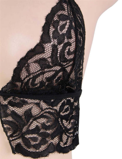 Lace Surrender Control Bra Set