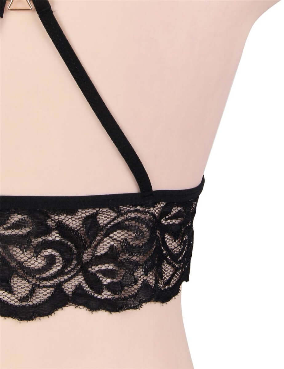 Lace Surrender Control Bra Set