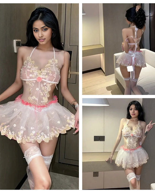 Dainty Delight Floral Lace Nightwear Lingerie