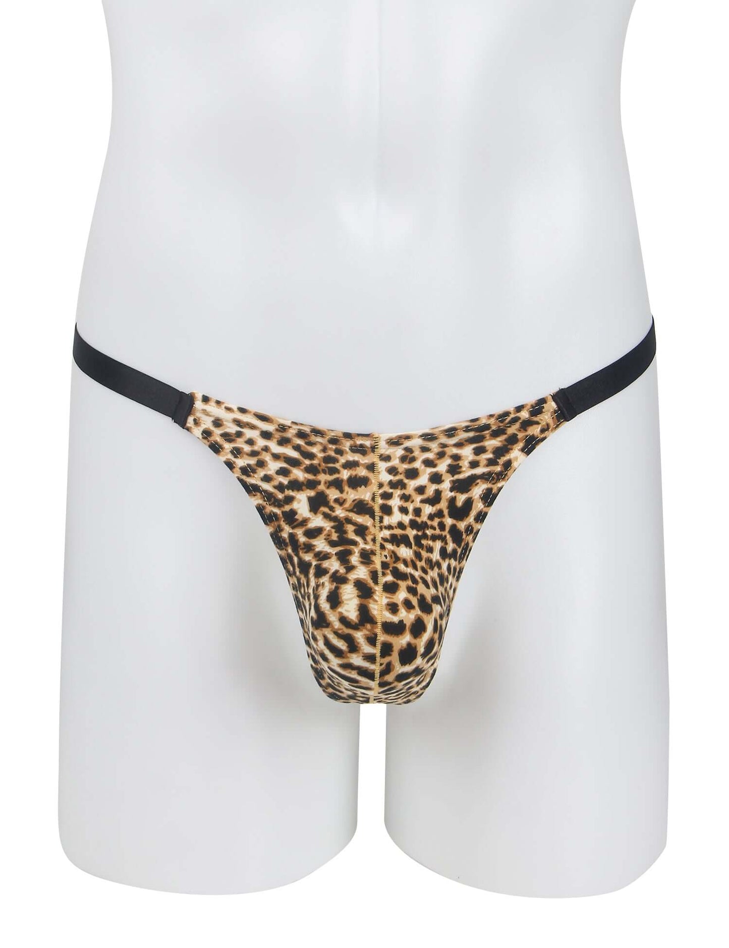 Leopard Print Low-Rise Men’s Thong