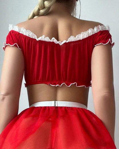 Maid for Trouble Sheer Lingerie