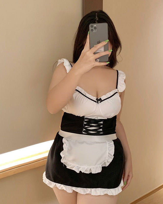 Heartfelt Service Plus-Size Intimate Lace Lingerie