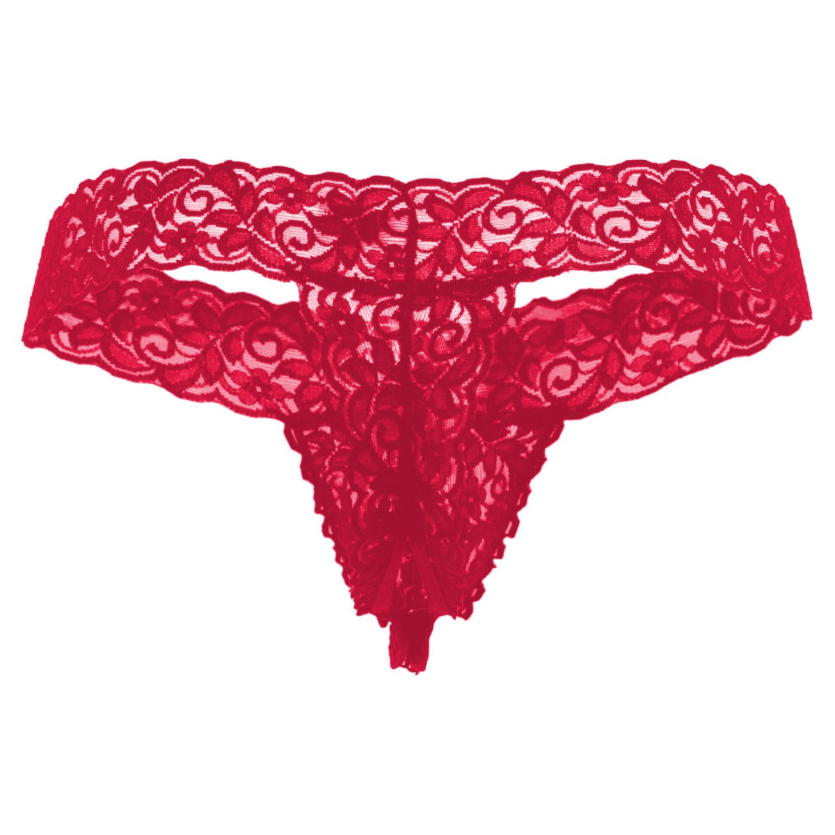 Men's Pink Lace G-String Underwear