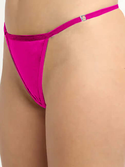 Women’s Pink Shine Mini Thong