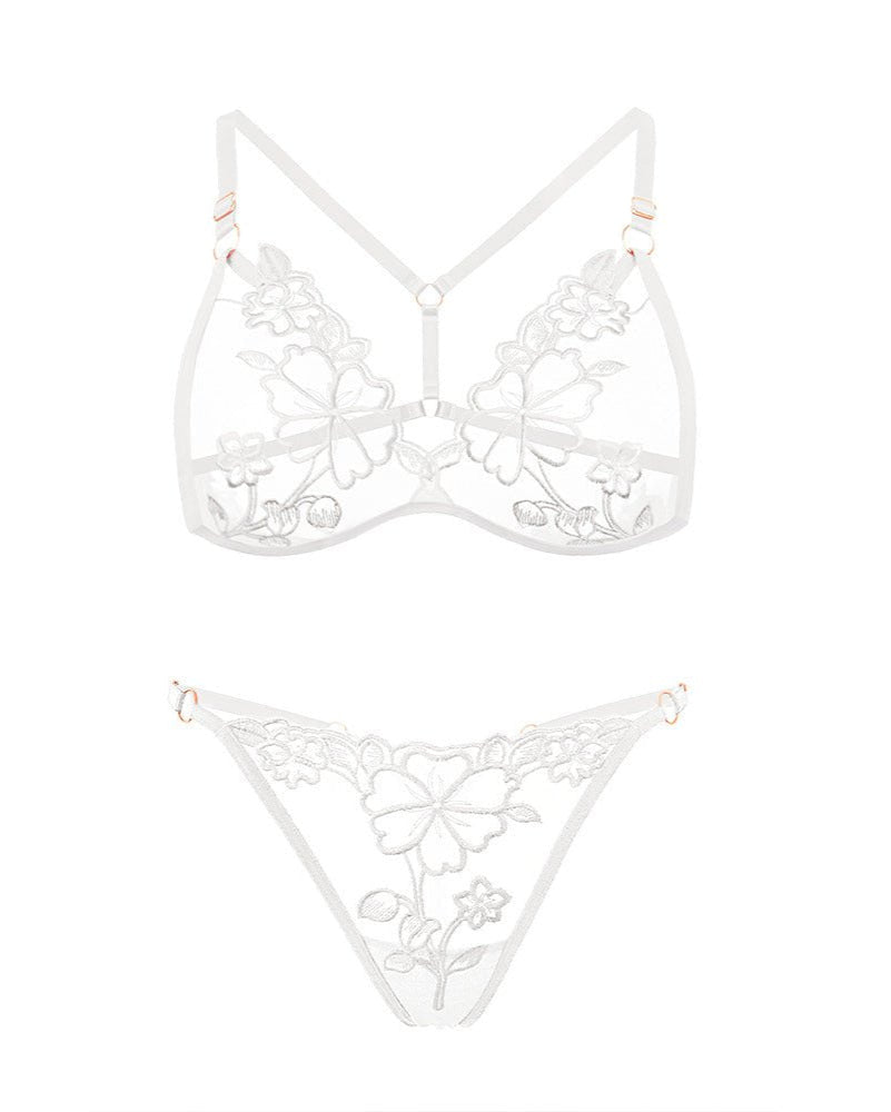 Just One Look Mesh Lingerie Set
