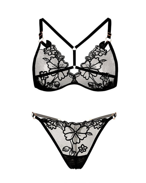 Just One Look Mesh Lingerie Set
