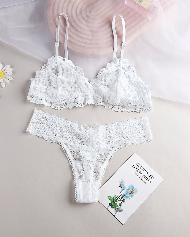 Straight to the Point Lace Lingerie Set