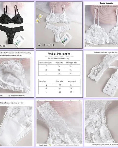 Straight to the Point Lace Lingerie Set