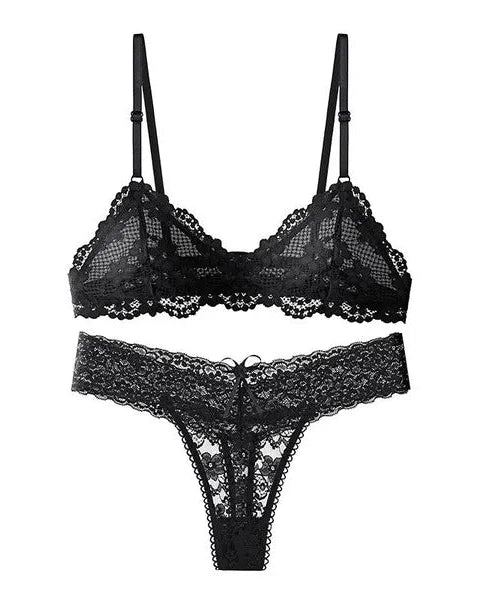 Straight to the Point Lace Lingerie Set