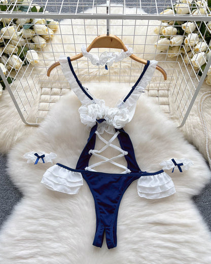 Ribbons & Lace Fantasy Lingerie Set