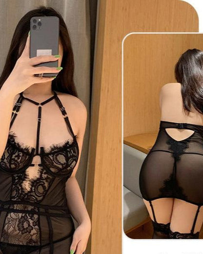 Unforgettable Elegance Plus-Size Lace Lingerie