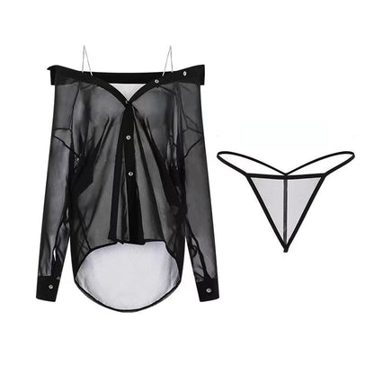 Daringly Sheer Plus Size Lingerie