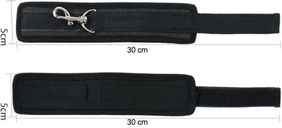 Adjustable BDSM Full Body Restraint Kit – Neck & Hand Cuffs for Couples