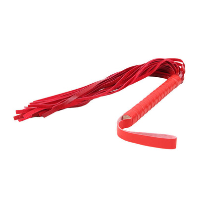 11 Pc Red Leather BDSM Kit for Bondage play