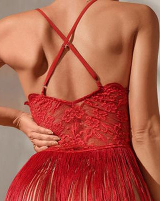 Gatsby Nights Backless Lace Lingerie