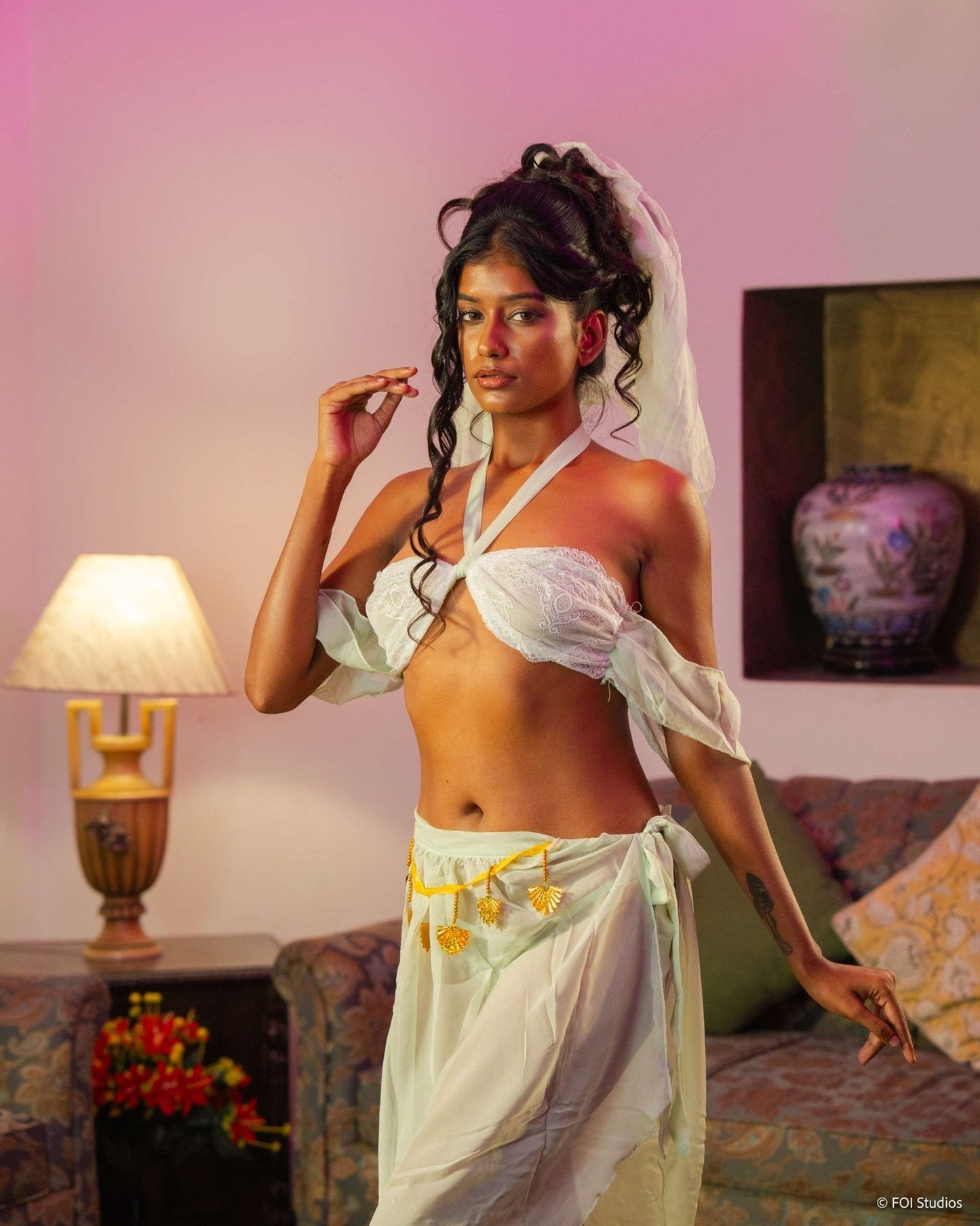 Sahara Elegance Roleplay Lace Lingerie