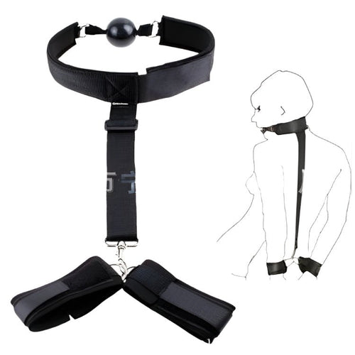 Silent Devotion Neck & Wrist Restraint