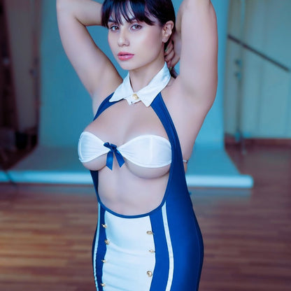 Sky High Elegance Lace Lingerie Set