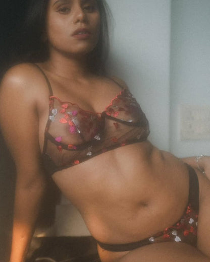 Sweetheart Elegance Valentine Lace Lingerie
