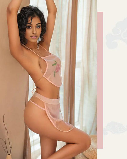 Happily Ever After Three Piece Lace Lingerie