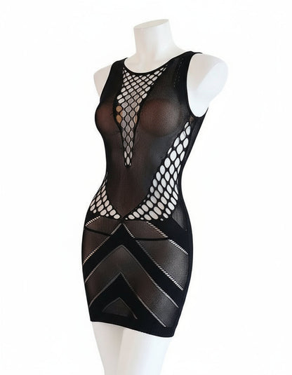 Weave of Passion Captivating Mesh Lingerie