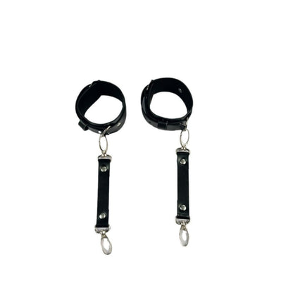 Reckless Nights Leather Handcuff Roleplay