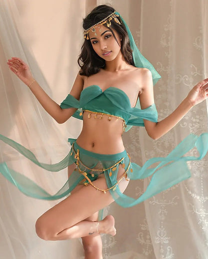 Genie’s Embrace Roleplay Lace Lingerie