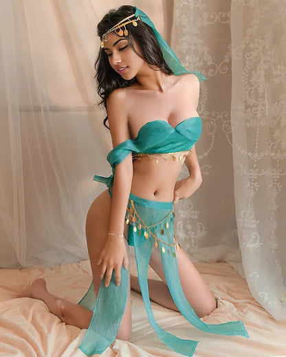 Genie’s Embrace Roleplay Lace Lingerie